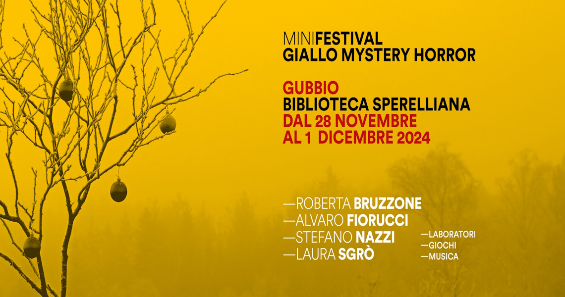 playbill Giallo Natale 2024 - Gubbio